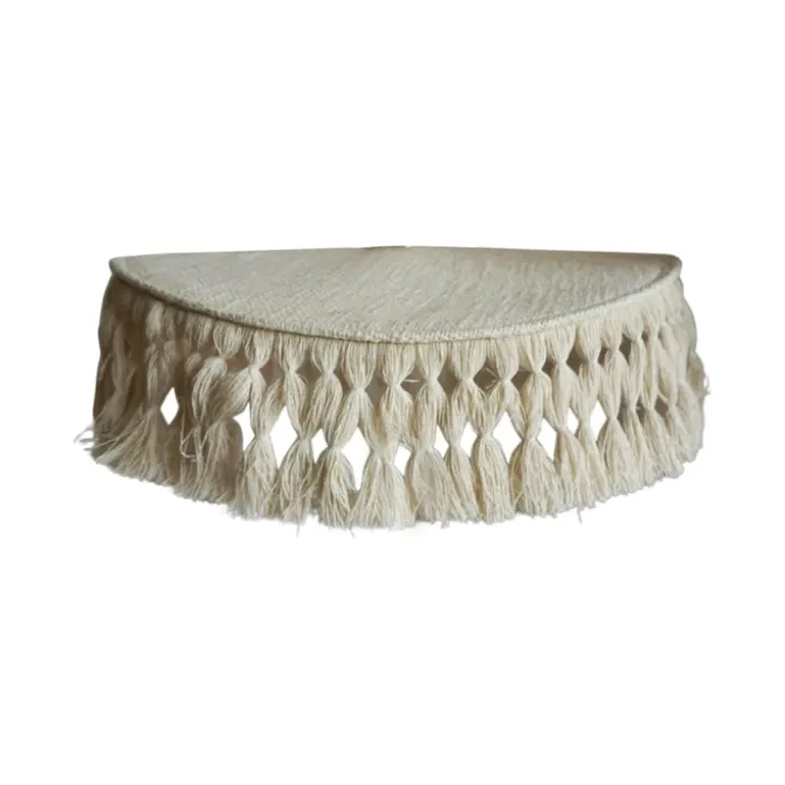 Abat-jour en coton naturel pour suspension