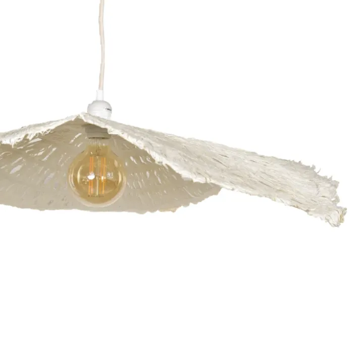 Abat-jour en papier mâché pour suspension