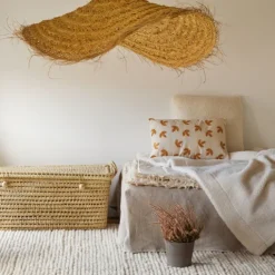 Abat-jour parasol Doum fibre de palmier