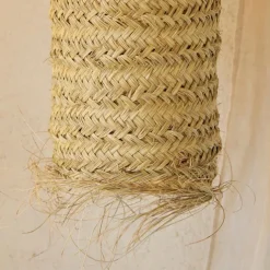 Abat-jour tube fibre de palmier