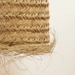Abat-jour tube fibre de palmier