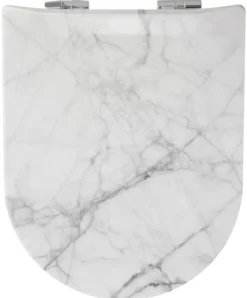Abattant déclipsable OLFA imitation "Marbre Mat"