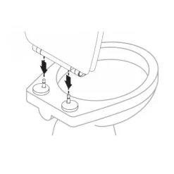 Abattant easy clip à descente assistée imprimé de graffs