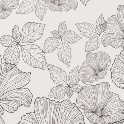 Abattant toilette esprit floral