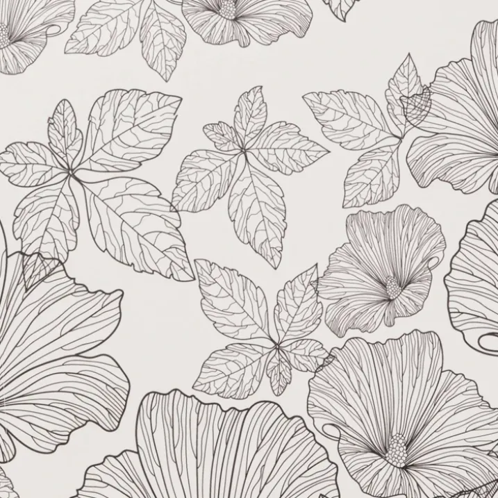 Abattant toilette esprit floral