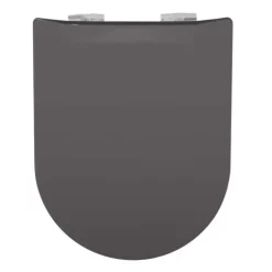 Abattant uni wood slim double avec descente assistée