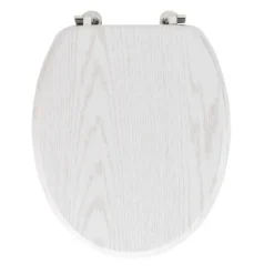 Abattant wc à effet bois