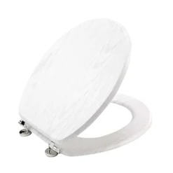 Abattant wc à effet bois