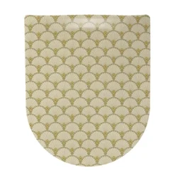 Abattant wood slim déclipsable art deco