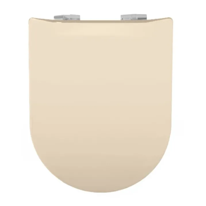Abattant wood slim déclipsable uni