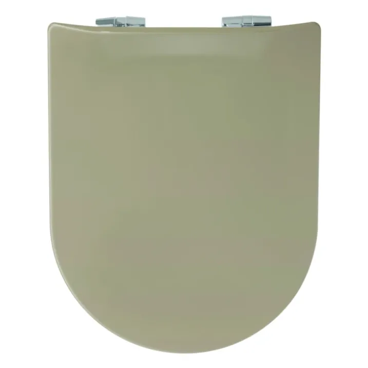 Abattant wood slim déclipsable uni