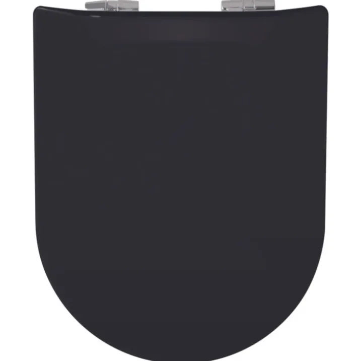 Abattant wood slim déclipsable uni