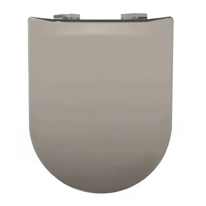 Abattant wood slim déclipsable uni