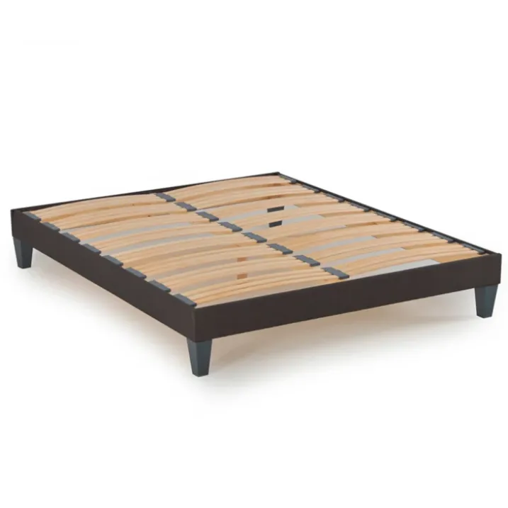AMBOISE - Matelas mémoire de forme + sommier bois - ferme