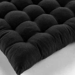 Assise matelassée en coton et polyester recyclé