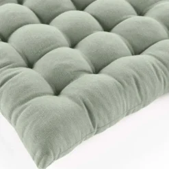 Assise matelassée en coton et polyester recyclé