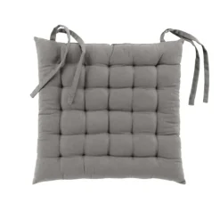 Assise matelassée en coton et polyester recyclé