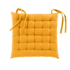 Assise matelassée en coton et polyester recyclé