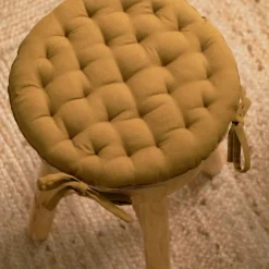 Assise matelassée ronde