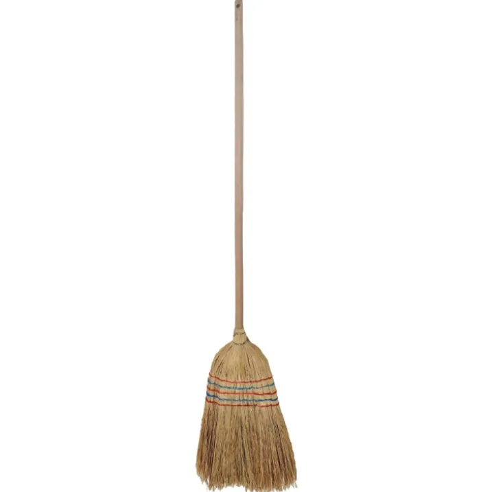 Balai d’extérieur en fibres naturelles