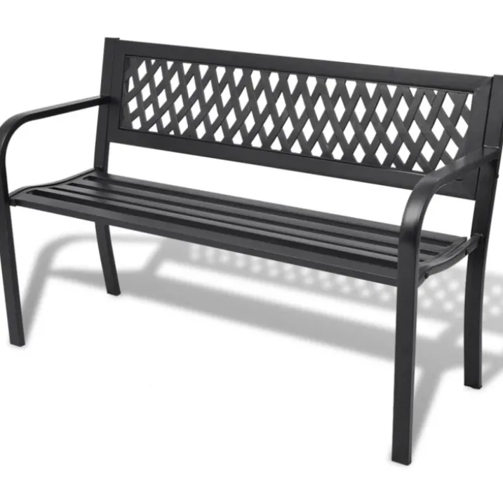 Banc de jardin en acier