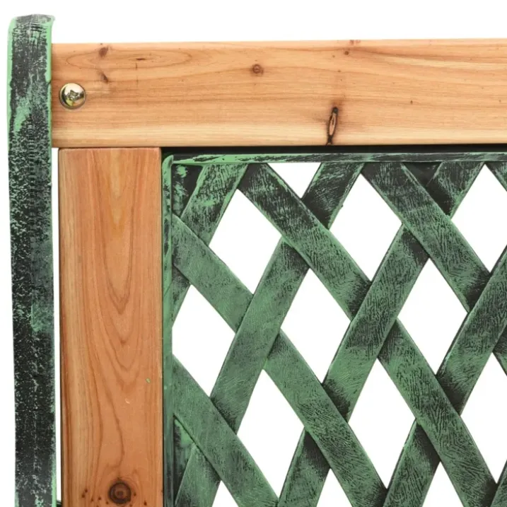 Banc de jardin style vintage