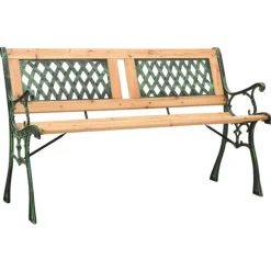 Banc de jardin style vintage