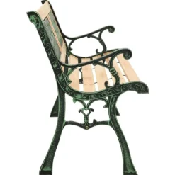 Banc de jardin style vintage