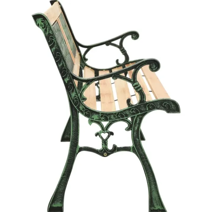 Banc de jardin style vintage
