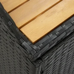 Banc de rangement de jardin