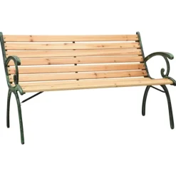 Banc en fonte et bois