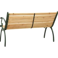Banc en fonte et bois