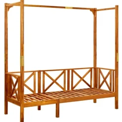 Banc extérieur avec auvent