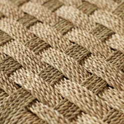 Banc Marocain Doum tressage damier