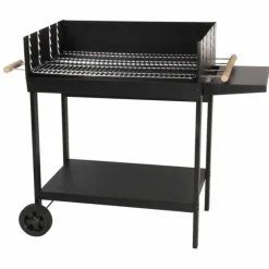 Barbecue à charbon de bois à double grilles