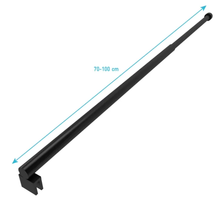 Barre de fixation extensible 70 à 100 cm pour douche italienne