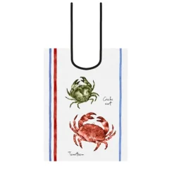 Bavoir à impression crabe