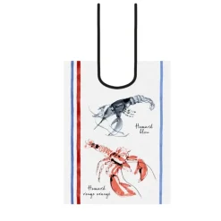 Bavoir à impression homard