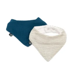 Bavoirs bandana lot de 2