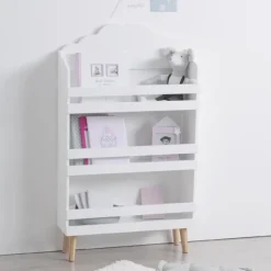Bibliothèque enfant forme nuage