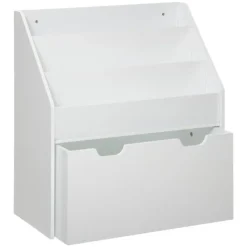 Bibliothèque Montessori enfant avec rangement