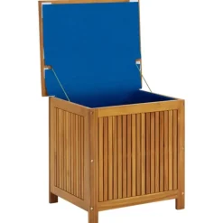Boîte de rangement extérieure en acacia