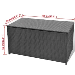 Boîte de rangement pour jardin