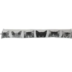 Boudin de porte aspect chambray