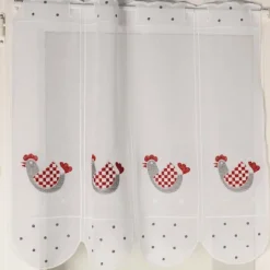 Brise bise aux broderies de poules