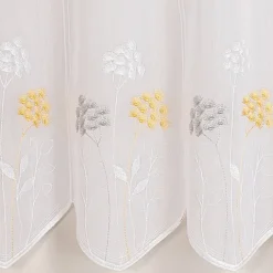 Brise bise brodé à motif fleurs