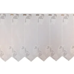 Brise bise brodé motif floral – bas à pointes droites
