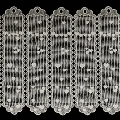 Brise bise en macramé au style romantique