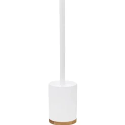 Brosse et pot wc strié