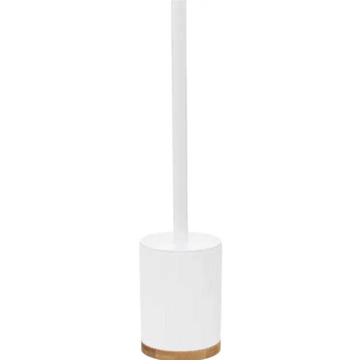 Brosse et pot wc strié